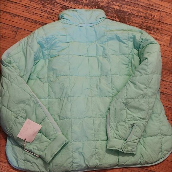 Free People Mint Puffer Jacket - Picture 7 of 7